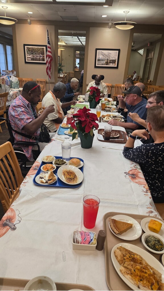 November 24, 2025 meeting from another angle at Morrison's Cafe in Mobile, Alabama.